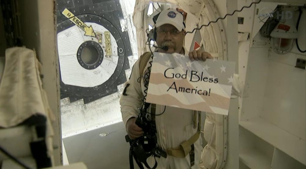 Close-out Crews Shares Message Before Last Launch