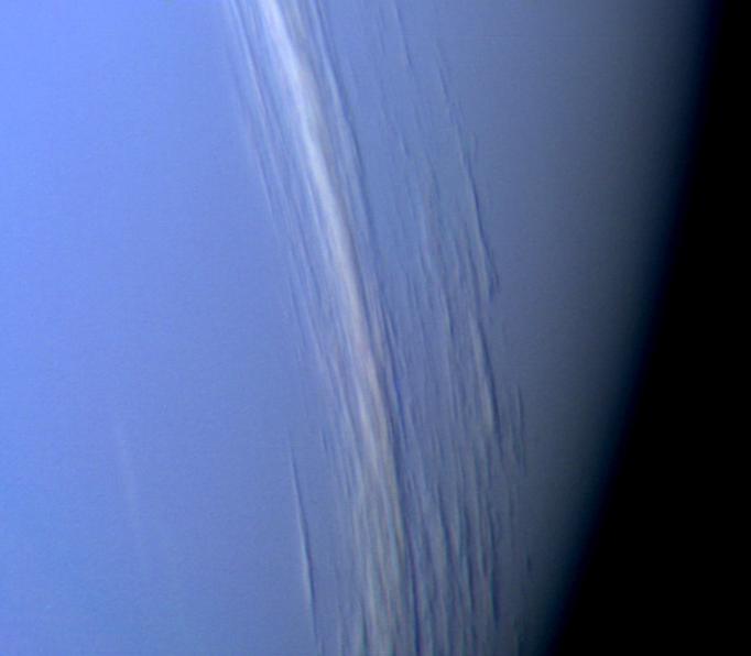 Neptune's Tall Clouds