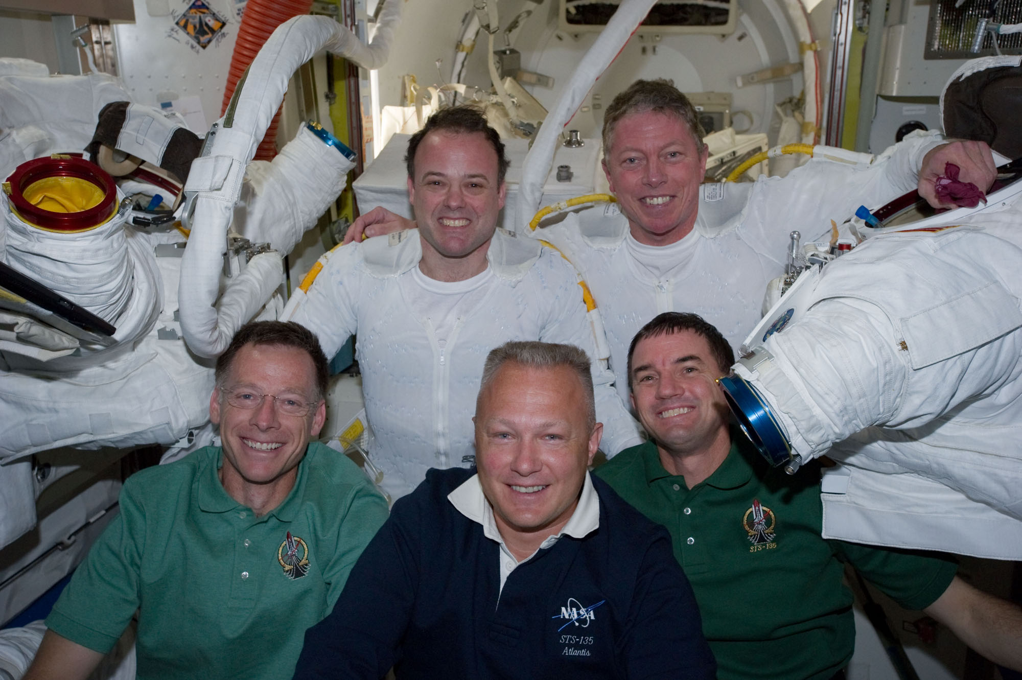 Last Spacewalkers of the Shuttle Era