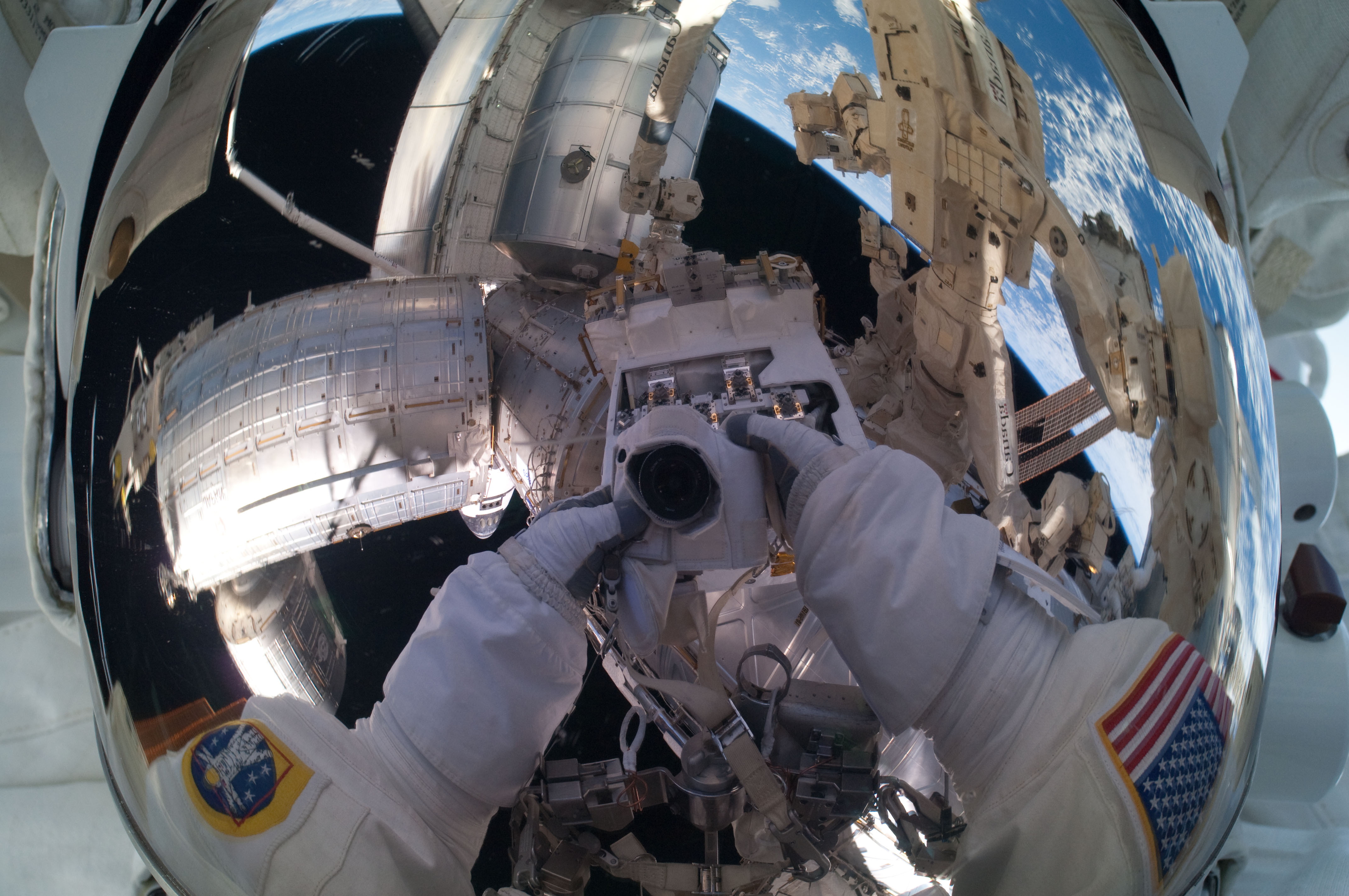 Fossum Self-Portrait with Visor