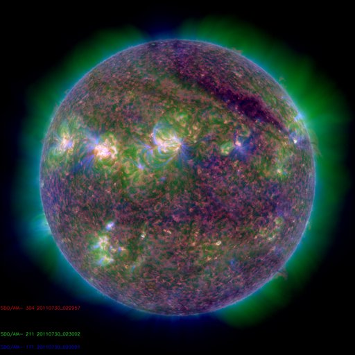 M-Class Solar Flare - Solar Dynamics Observatory