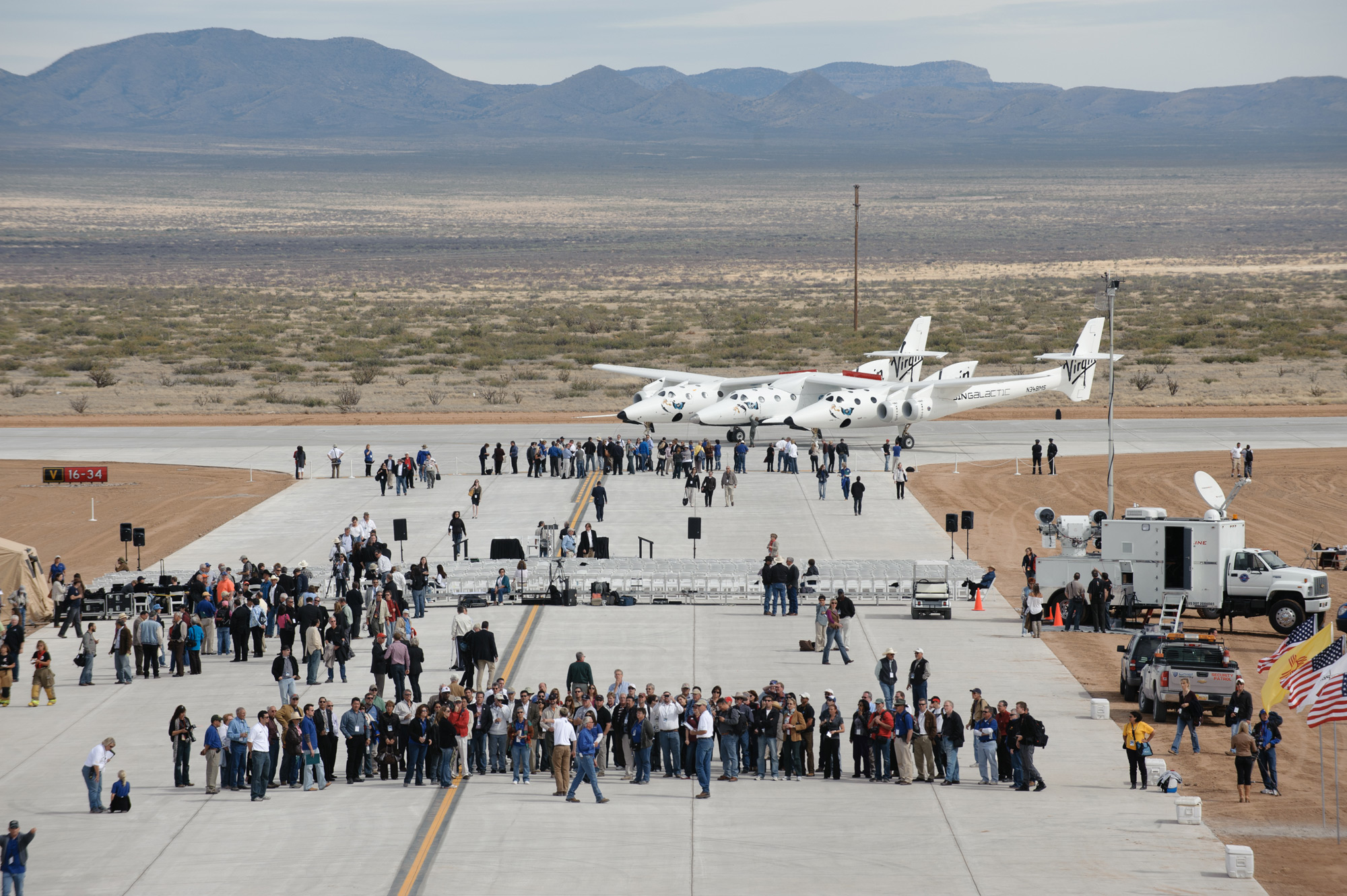 Spaceport America's Runway Dedication