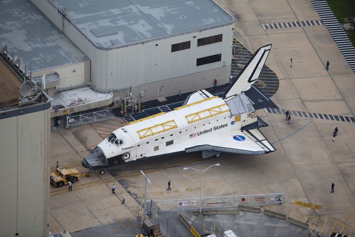 Endeavour On The Move