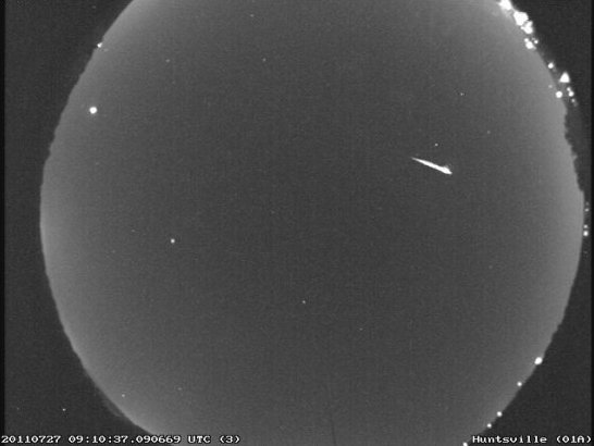 2011 Perseid Meteor Shower's Advance Guard