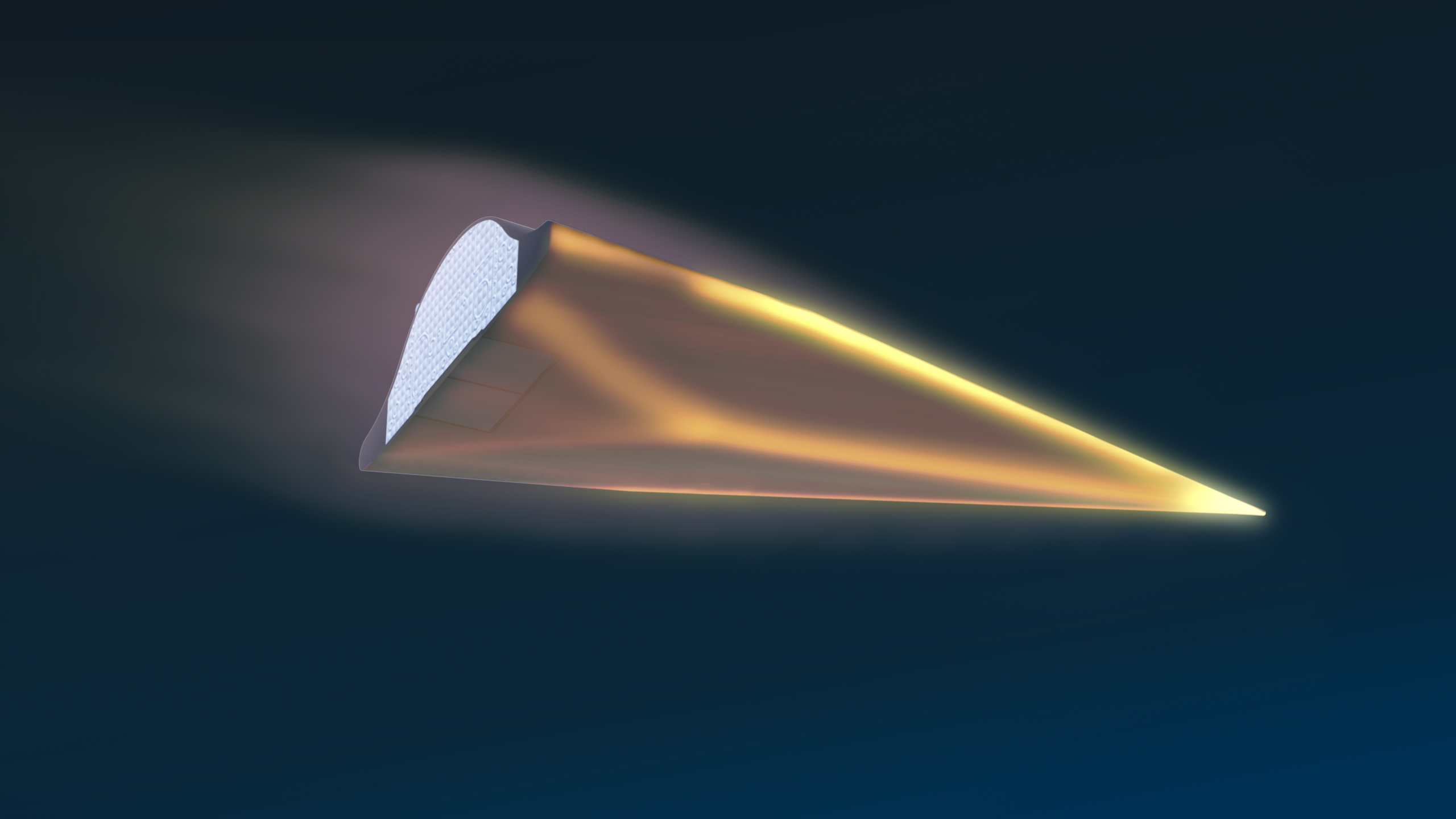 DARPA's HTV-2 Hypersonic Prototype in Flight