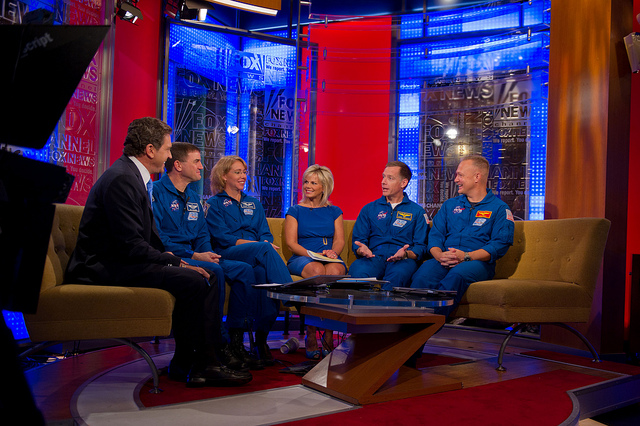 STS-135 Astronauts Visit Fox News