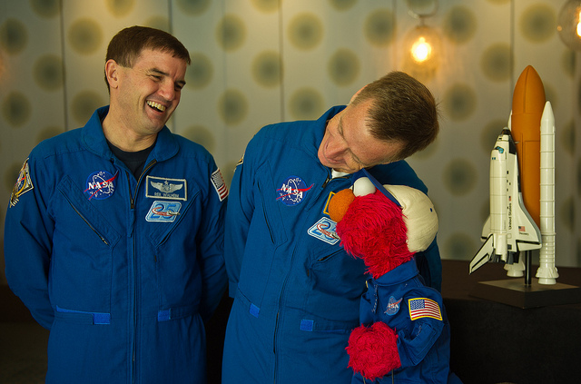 Rex and Chris and Elmo