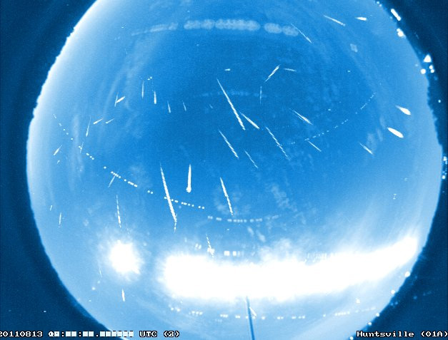 Huntsville, Alabama Perseids, August 2011