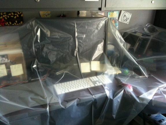 NASA's Langley Research Center tweeted about their preparations for Hurricane Irene on August 26, 2011: "Employees have started covering equipment in anticipation of #Hurricane."