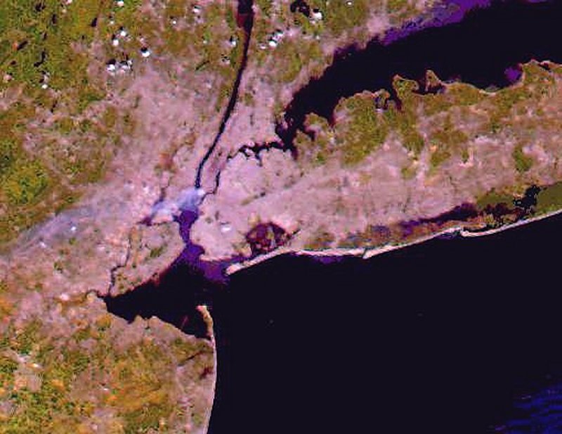 NASA's Terra Satellite 9/11 Image