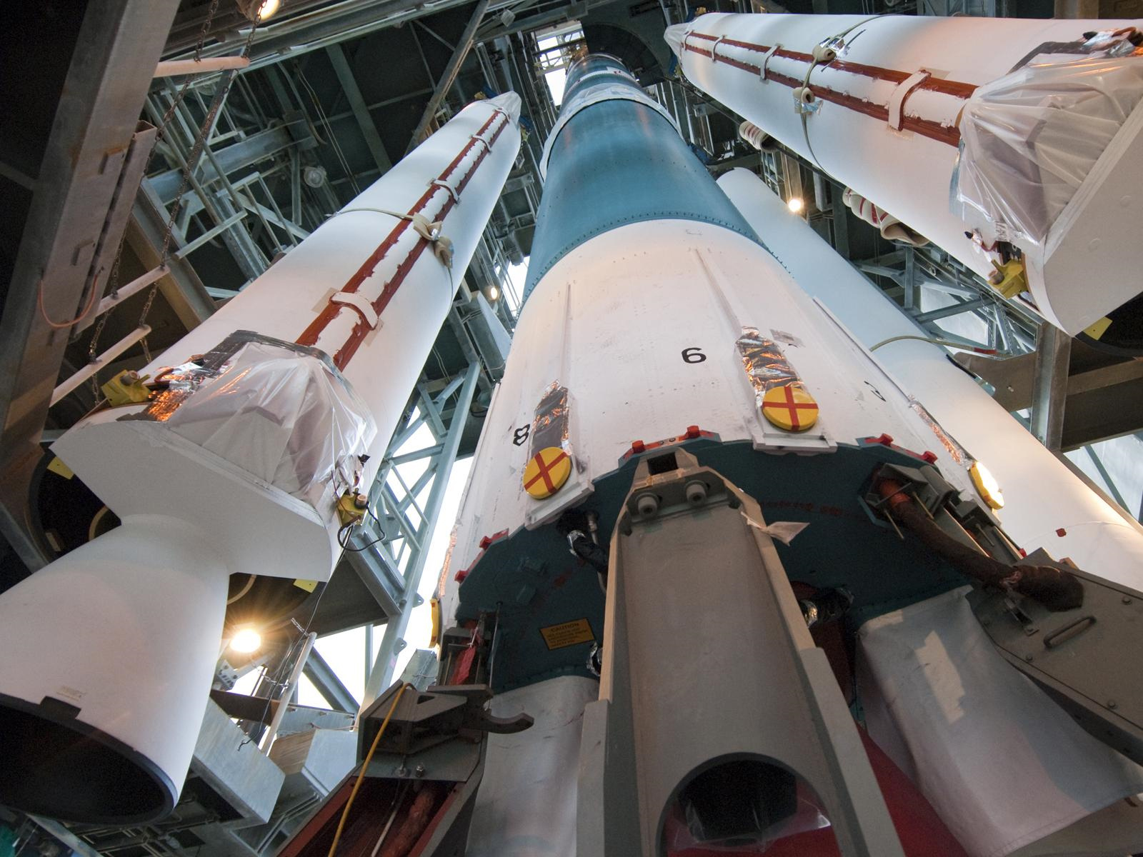 First Stage of GRAIL's Delta 2 Rocket