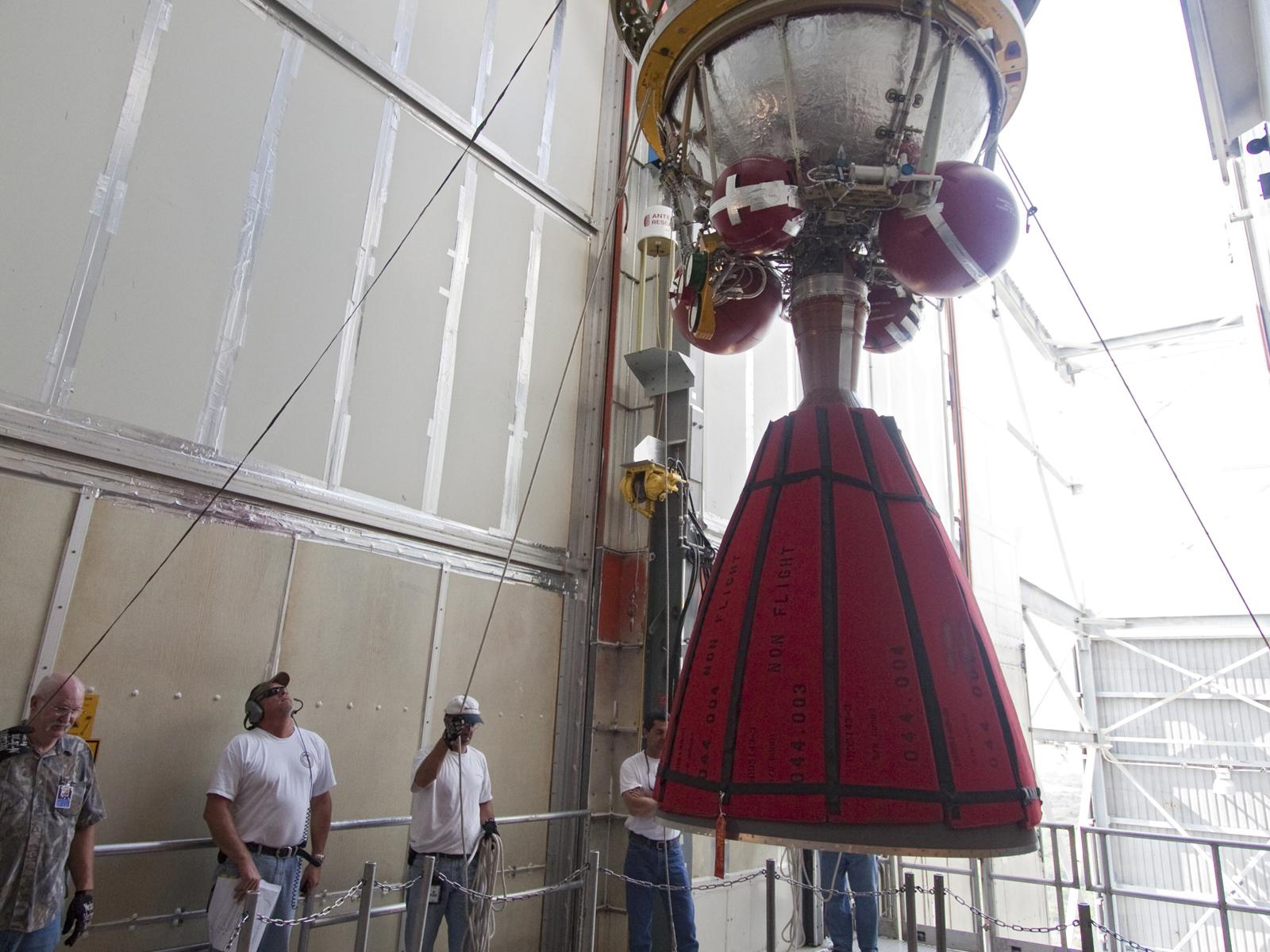 GRAIL's Delta 2 Rocket Second Stage