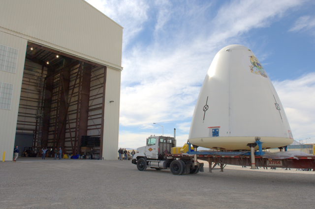 Blue Origin's Goddard Back in the Barn