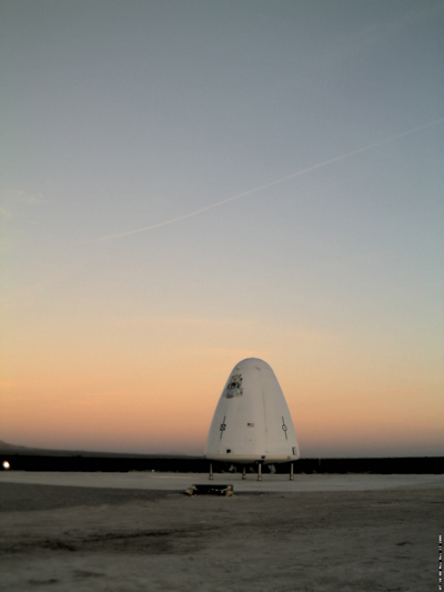 Sun Rises for Blue Origin's Goddard Test
