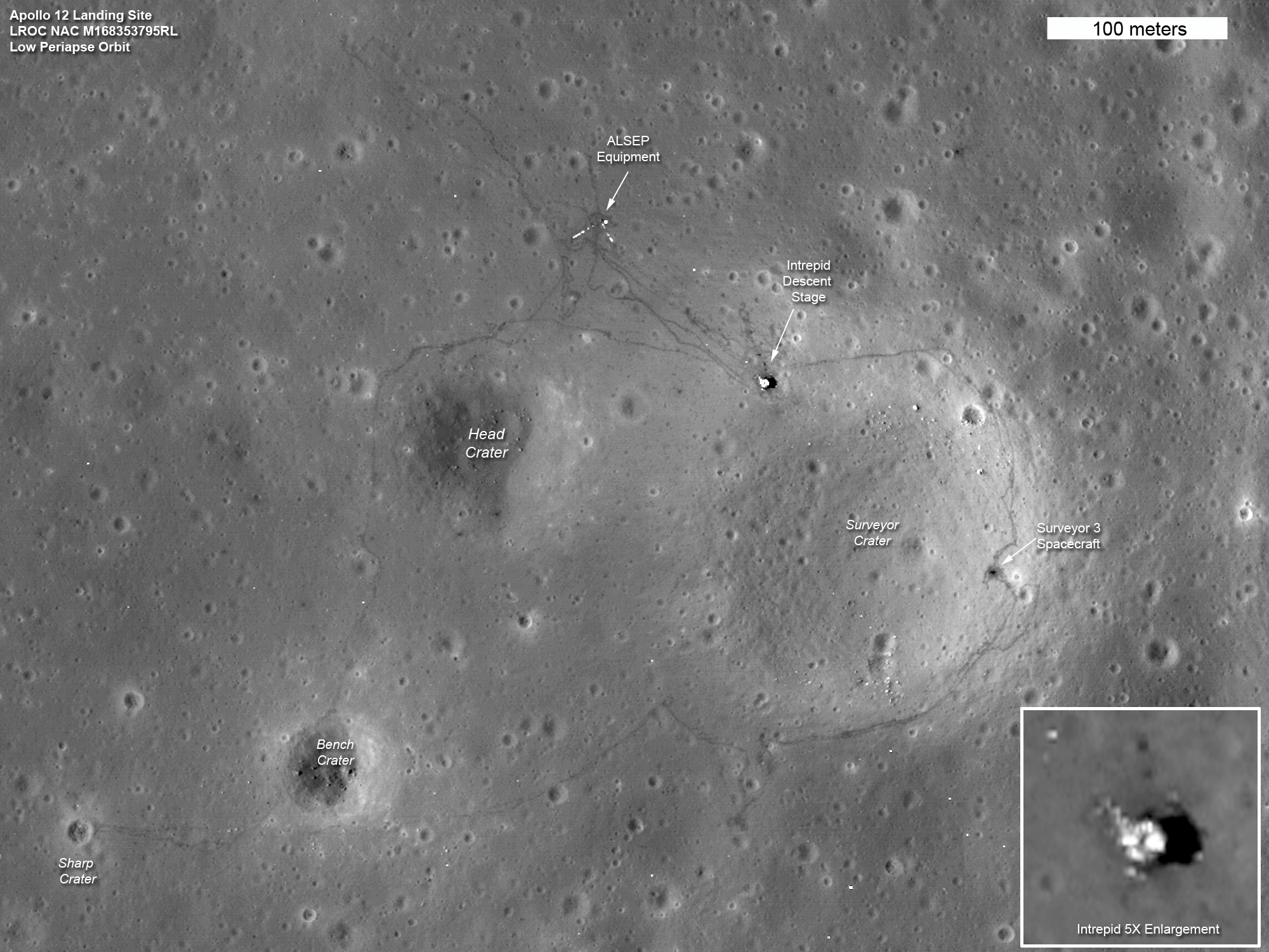 Apollo 12 Landing Site