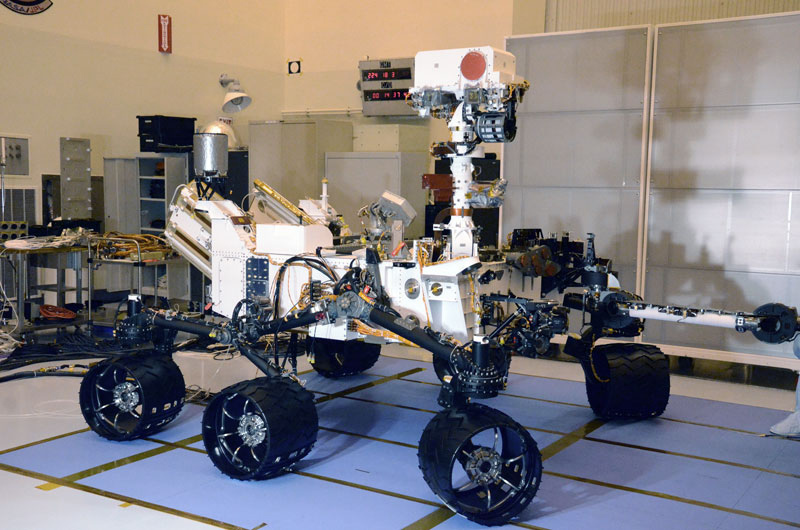 Curosity Rover Right Side