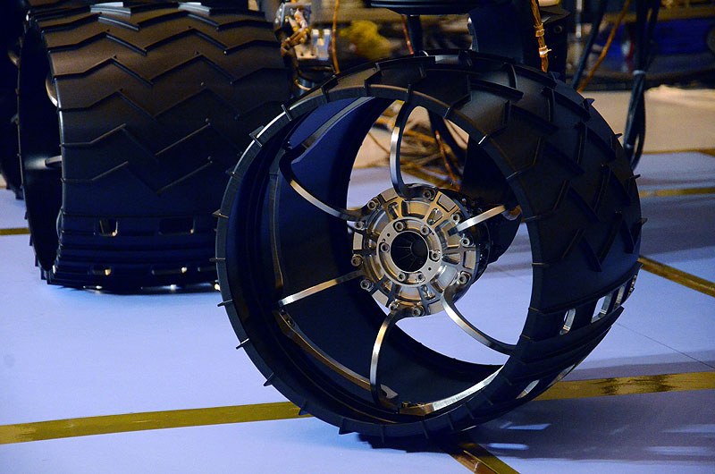 Curiosity's Wheels
