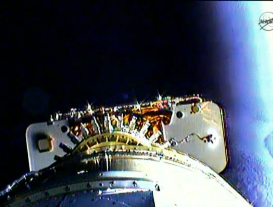 Grail-A Moon Probe in Space