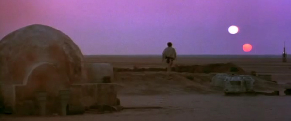 Binary Sunset on Tatooine