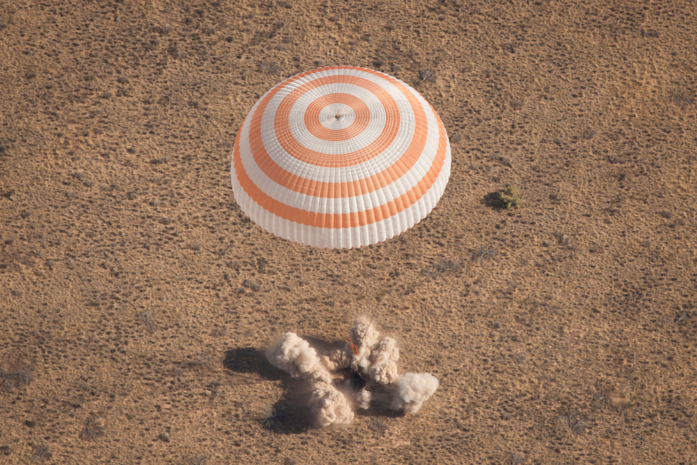 Expedition 28 Touchdown