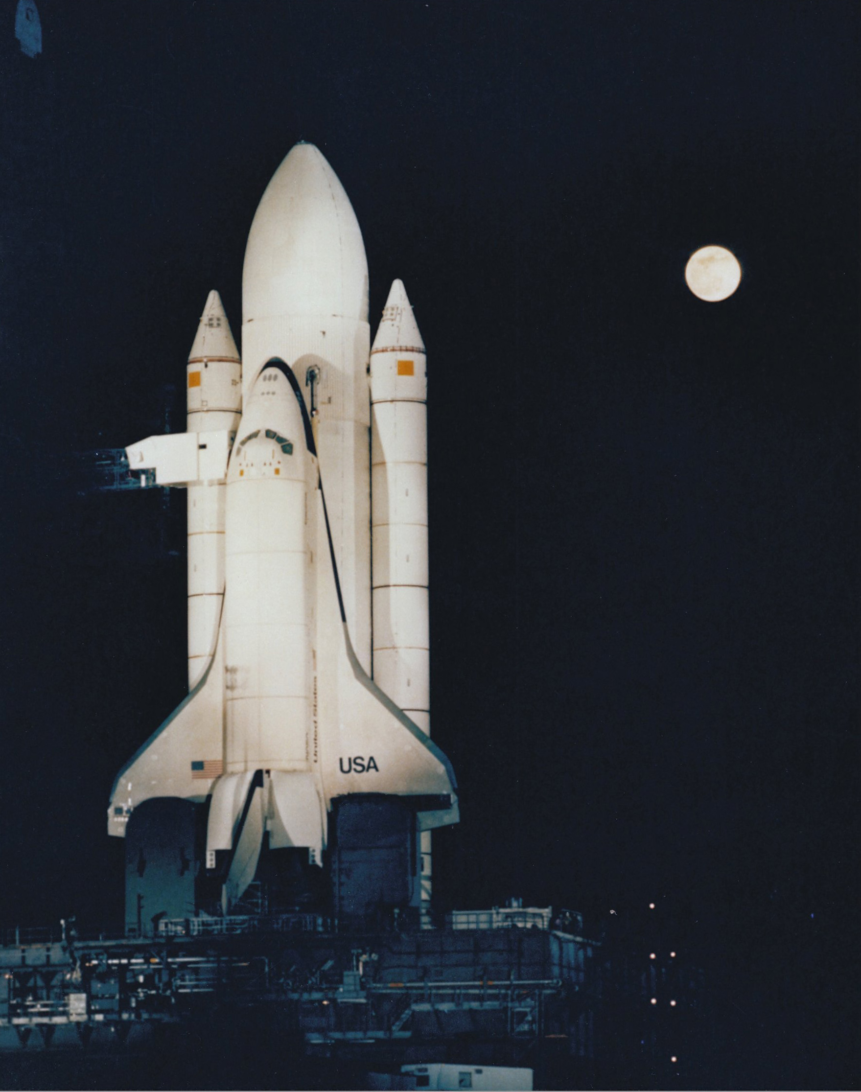 Enterprise and the Moon