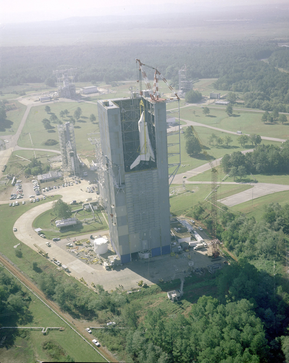 Shuttle Enterprise Gets a Lift