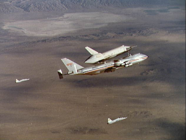 Shuttle Enterprise, a Formation Flyer