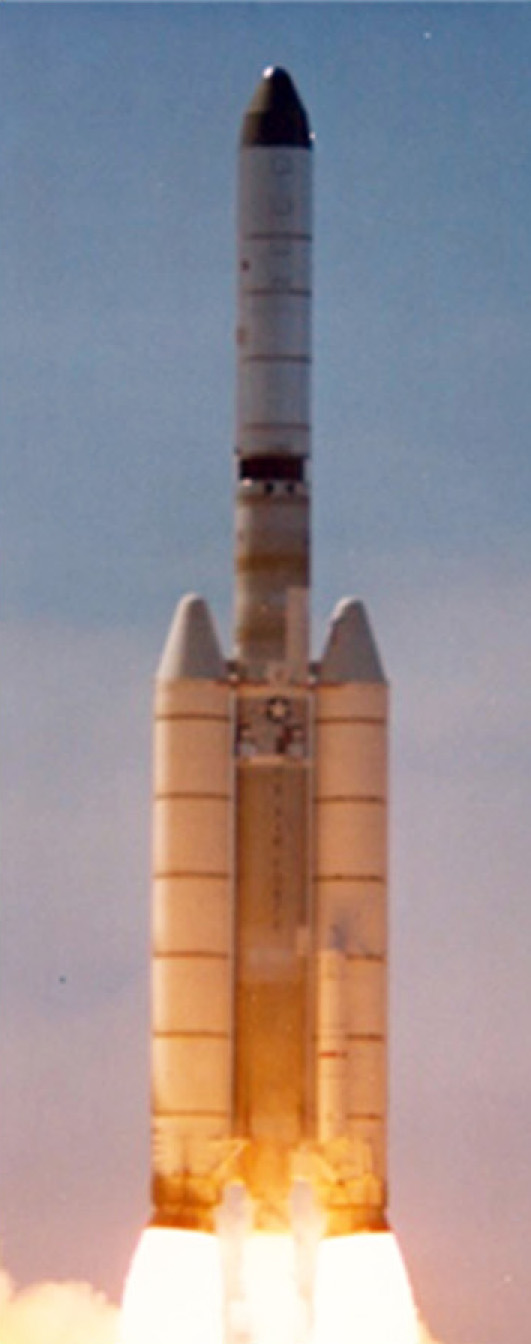Launch of a HEXAGON Spy Satellite