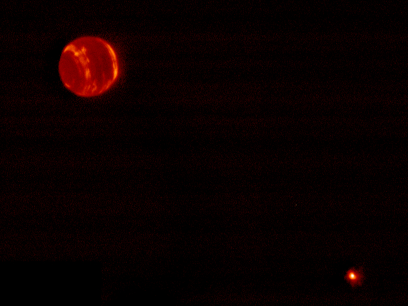 Neptune and Its Moon Triton