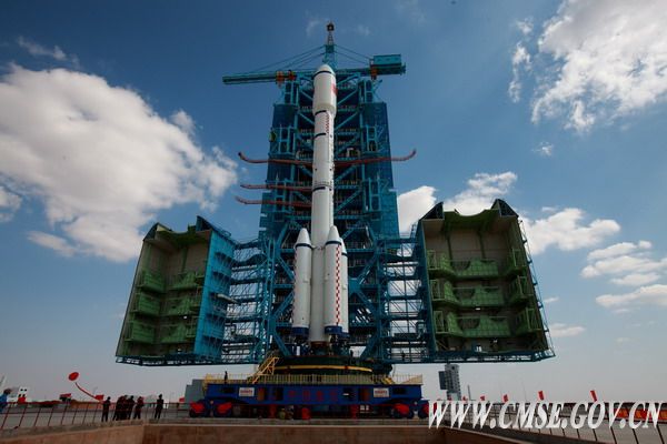 China's Tiangong 1 at the Launch Site