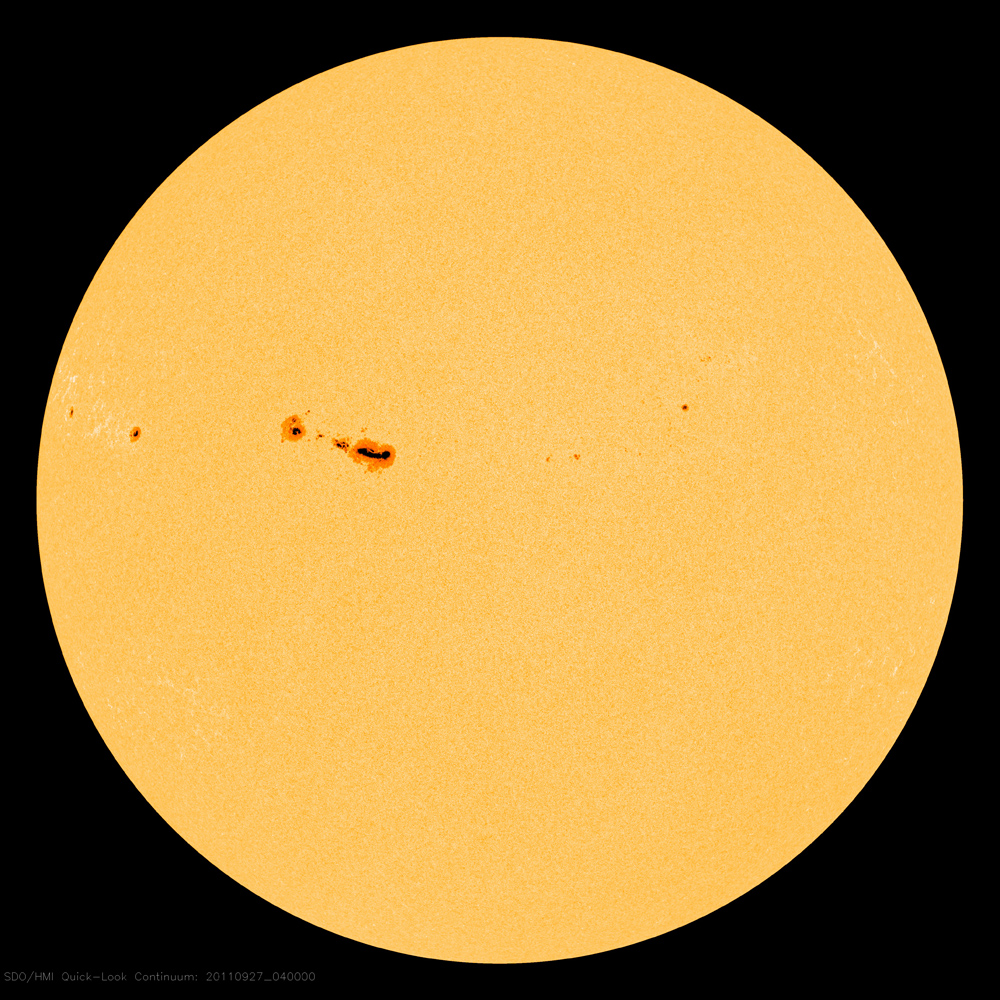 Sunspot 1302 Full Sun Image
