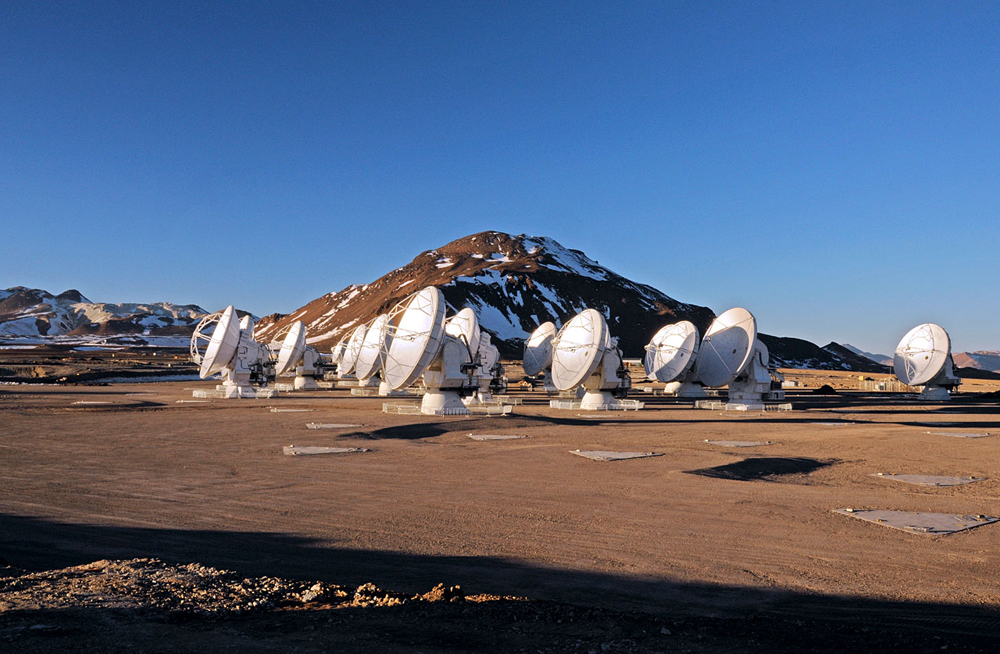 ALMA Radio Telescope Array in Chile