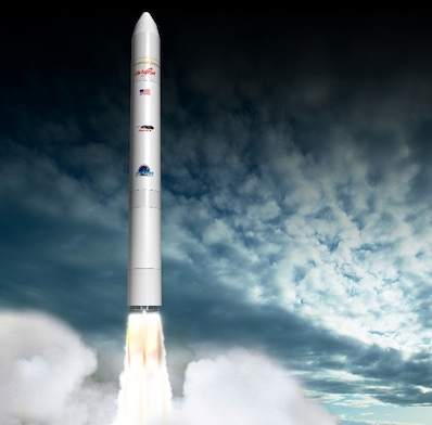 Antares Rocket Artist's View