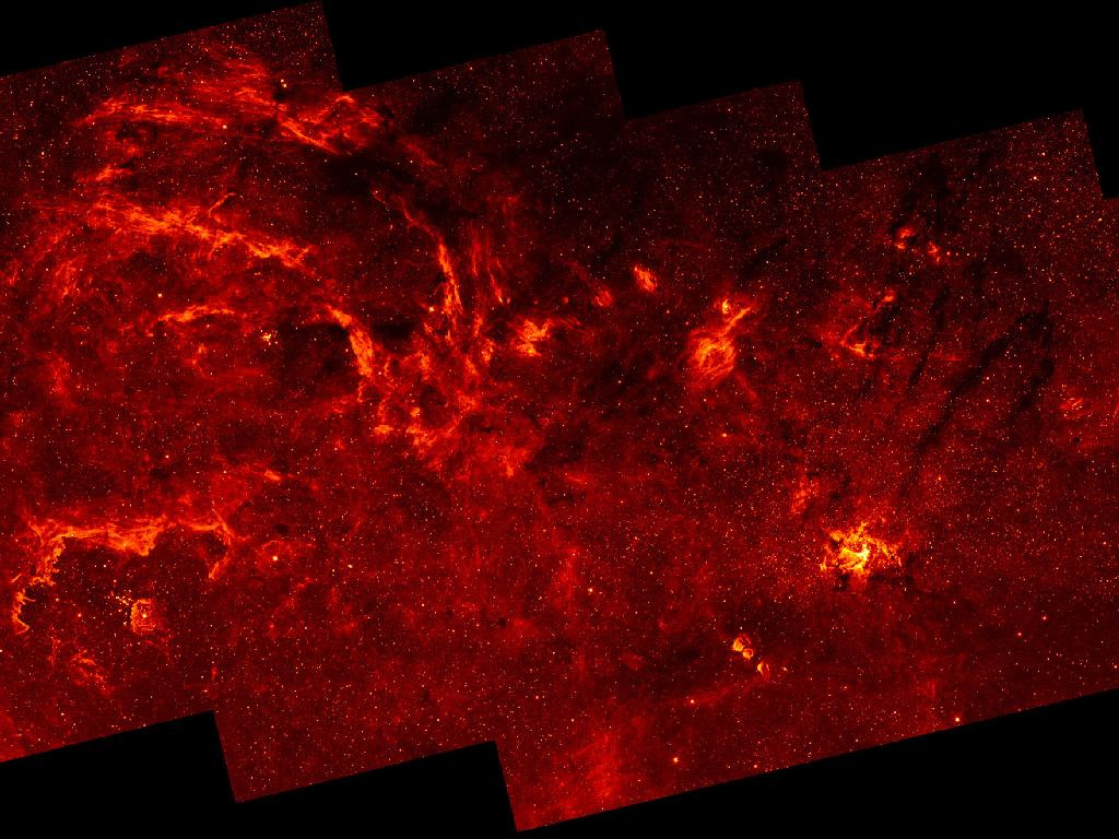 New View of the Galactic Center Seen by Hubble