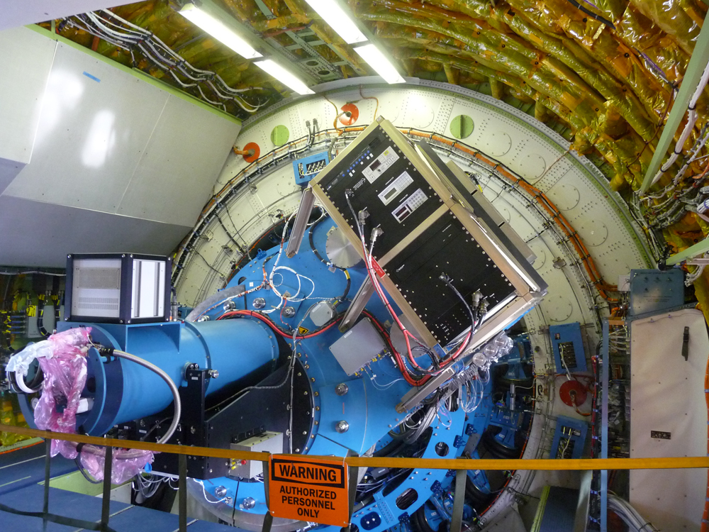 Close-up of SOFIA Instruments