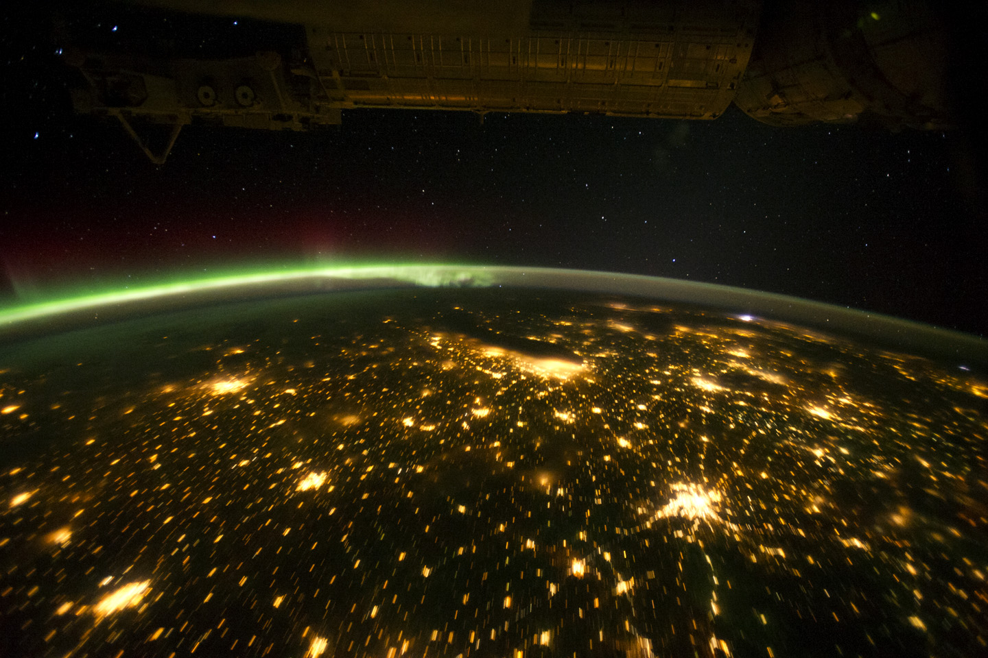 American Midwest Cities From Space