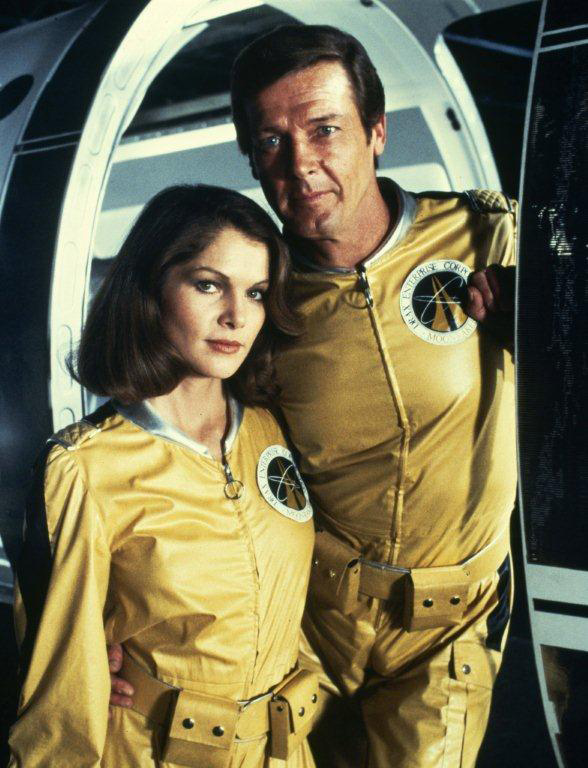 James Bond and Holly Goodhead in