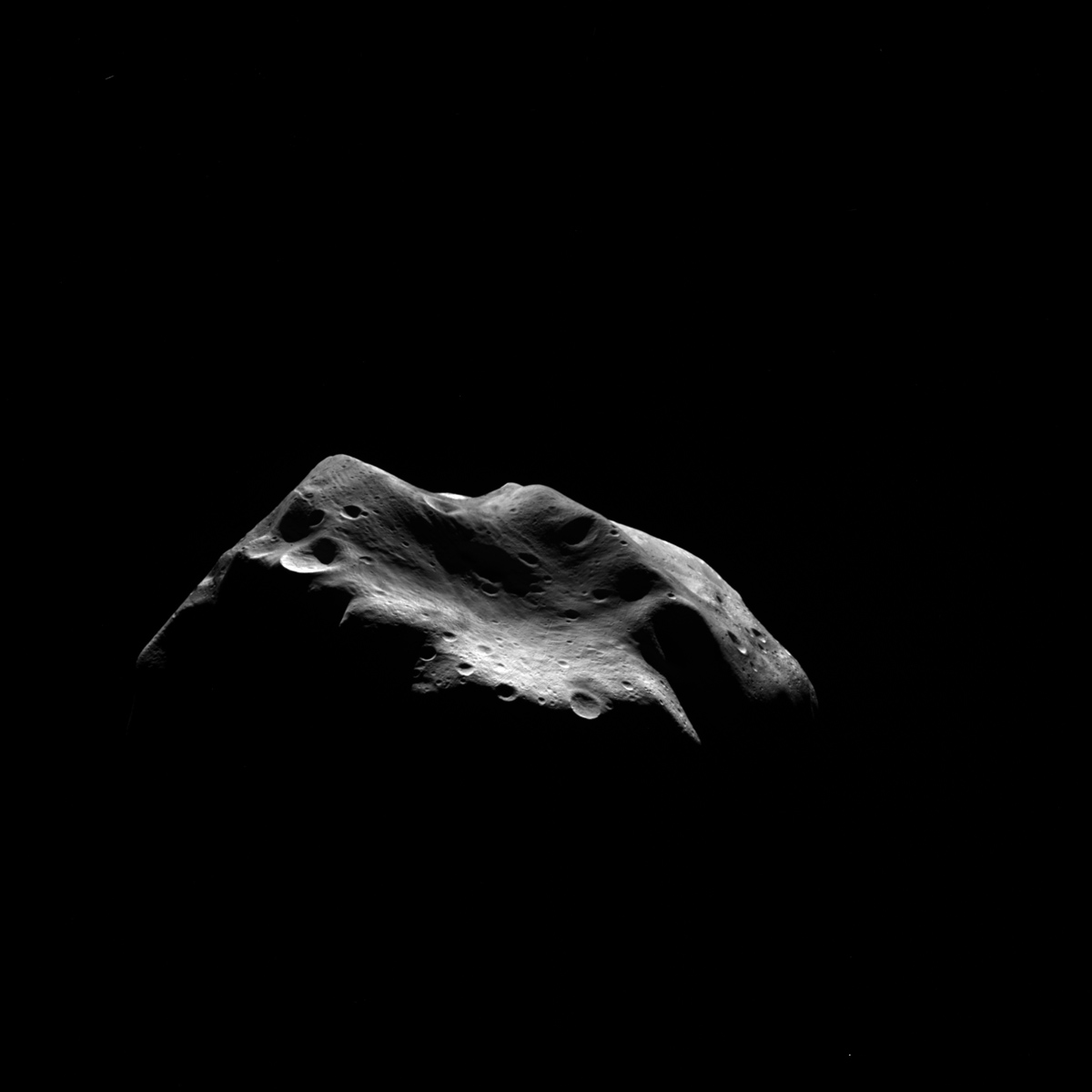 Asteroid Lutetia Seen by OSIRIS July 2010 1