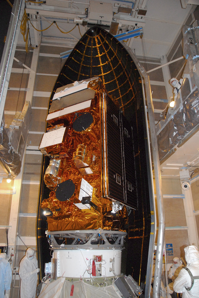 NPP Satellite in the Fairing