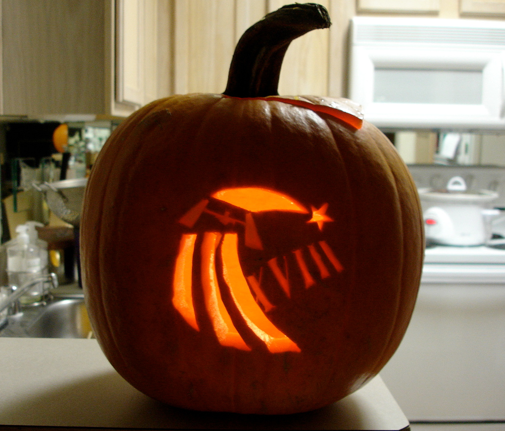 Expedition 18 Jack-o'-Lantern
