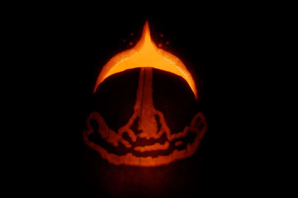 STS-133 Halloween Pumpkin
