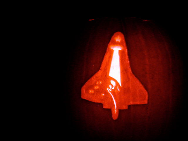 STS-107 Halloween Pumpkin