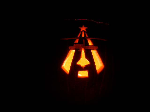 STS-121 Halloween Pumpkin