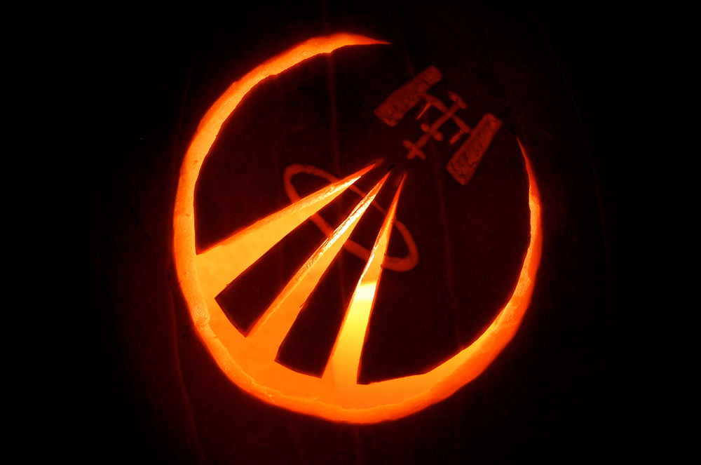 Expedition 16 Jack-o'-Lantern