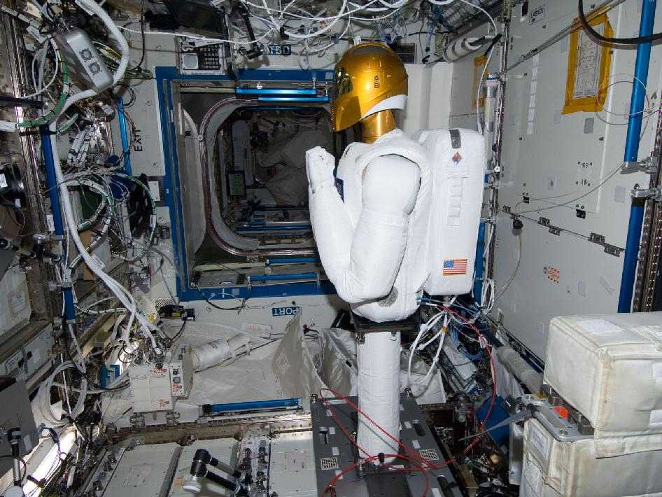 Robonaut 2 at Destiny Laboratory