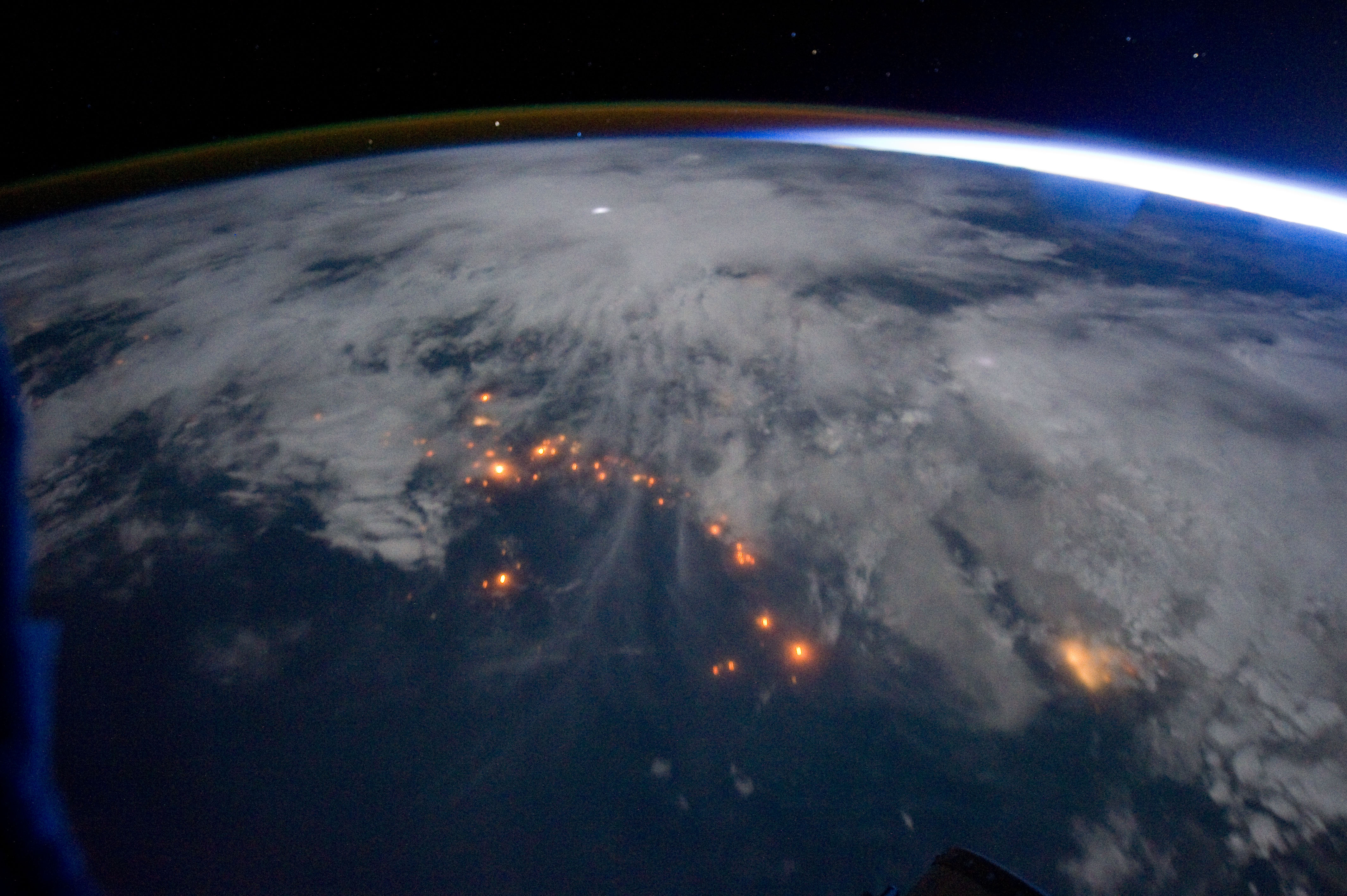 Expedition 29 Nighttime Image of West Africa
