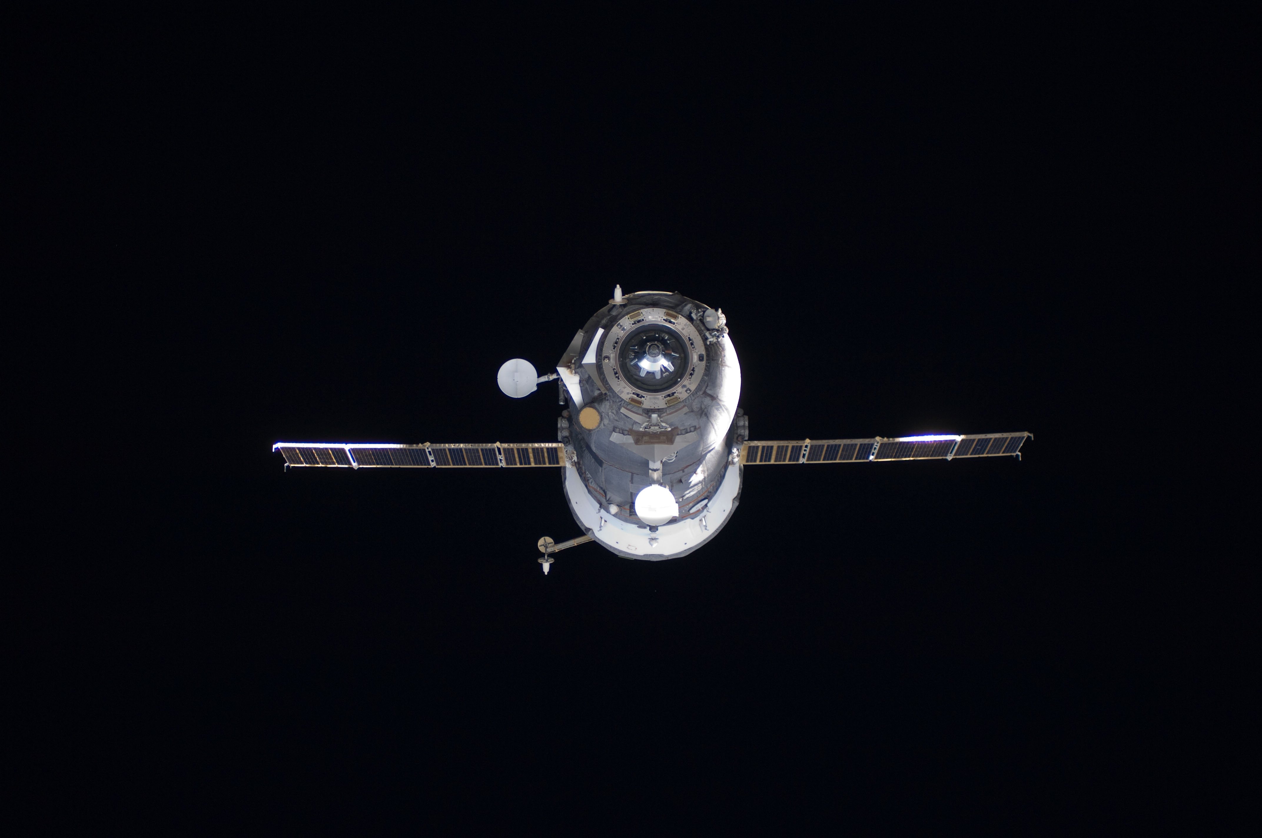 The Progress 42 Vehicle Departs the International Space Station
