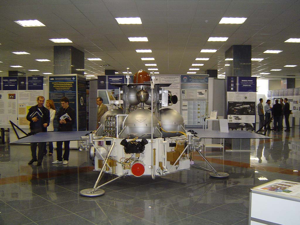 Phobos-Grunt Spacecraft Mockup