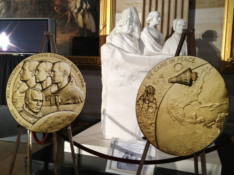 Space Congressional Gold Medals
