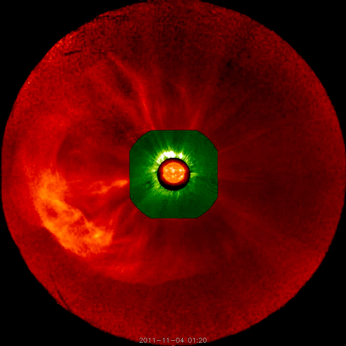 Double Shot of My Baby's Coronal Mass Ejections